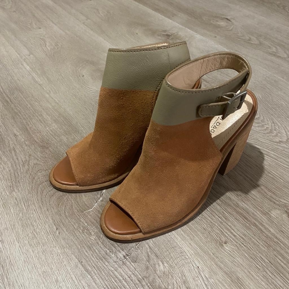 Kelsi Dagger suede Block Heel Booties